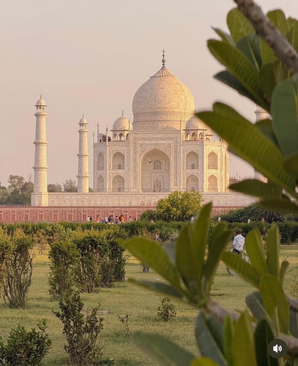 Tajmahal Lever du soliel