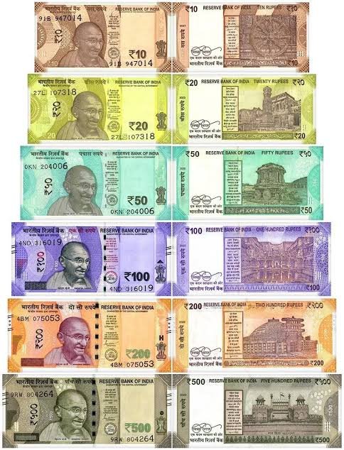 La monnaie officielle de l'Inde... ₹